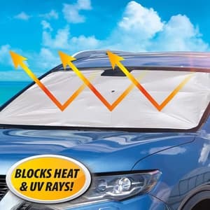 Car Windshield Sun Shade | Keeps Car Cool